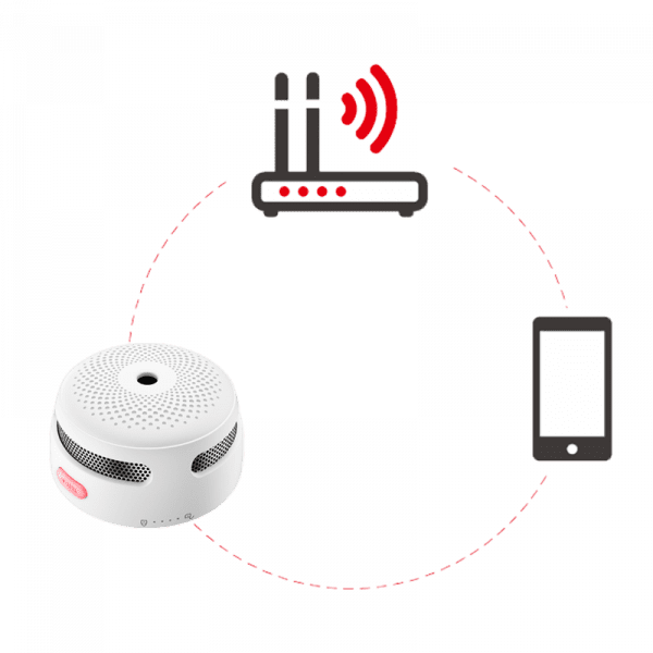 X-Sense XS01-WT brandvarnare med wifi-uppkoppling